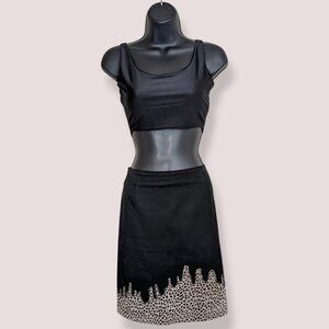 V. Moschino Cheap & Chic Fine Corduroy Skirt